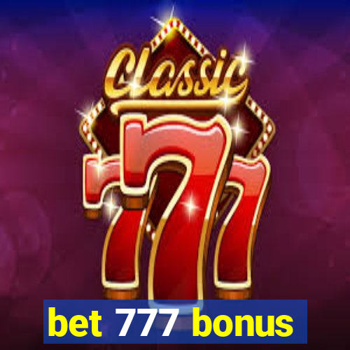 bet 777 bonus